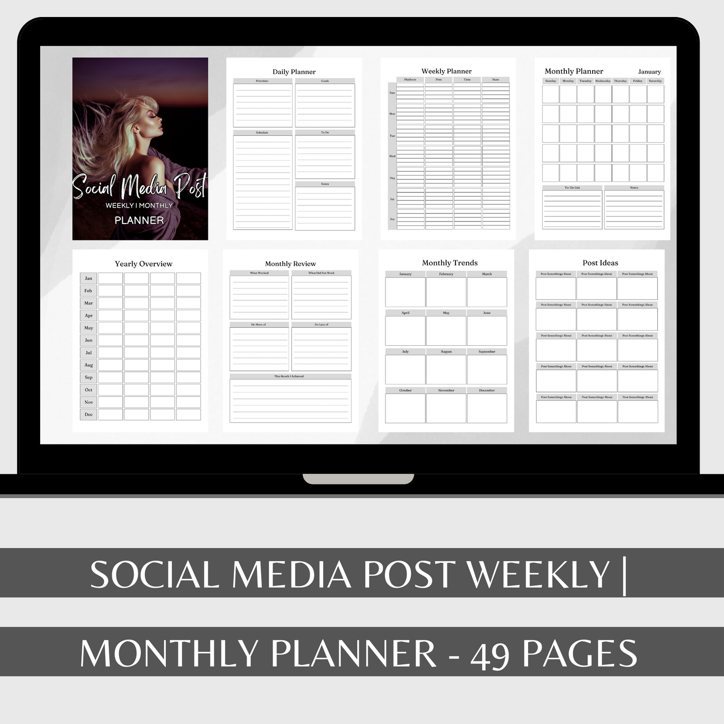 Planner & Tracker Bundle - Low Ticket Bundle